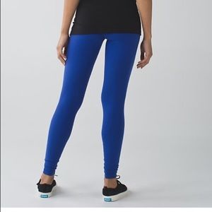 New!Lululemon Sapphire Blue Wunder Under Leggings!